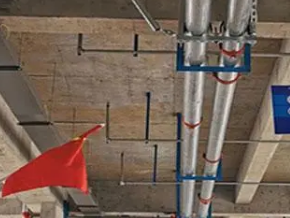 涞源管廊支架的安装方法
